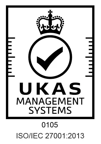 UKAS Management Systems ISO270001 Certified